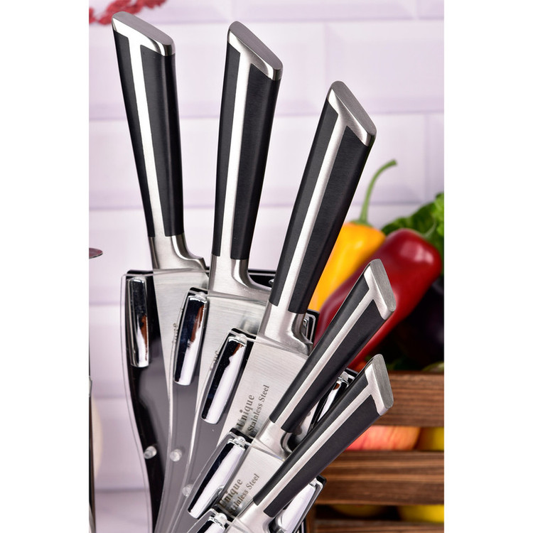 سرویس چاقو آشپزخانه 8 پارچه یونیک کد 5500