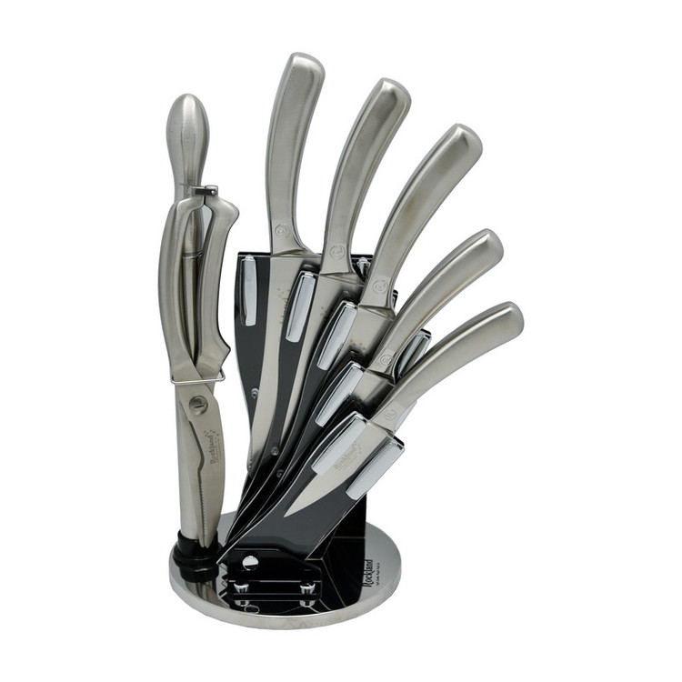 سرویس چاقو آشپزخانه 9 پارچه مدل s کد 3305