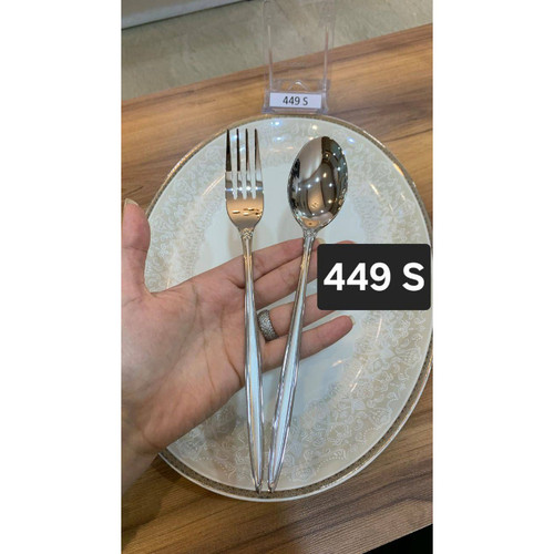 سرویس قاشق چنگال اس جی 143 پارچه 30 نفره مدل 449s