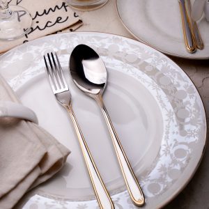 سرویس قاشق چنگال ۳۰ نفره ۱۵۱ پارچه پرلینی کد 509G