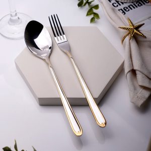 سرویس قاشق چنگال ۳۰ نفره ۱۵۱ پارچه پرلینی کد 509G