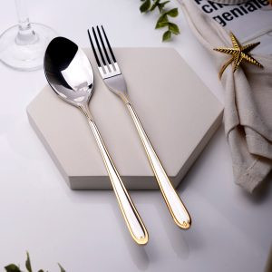 سرویس قاشق چنگال ۳۰ نفره ۱۵۱ پارچه پرلینی کد 509G