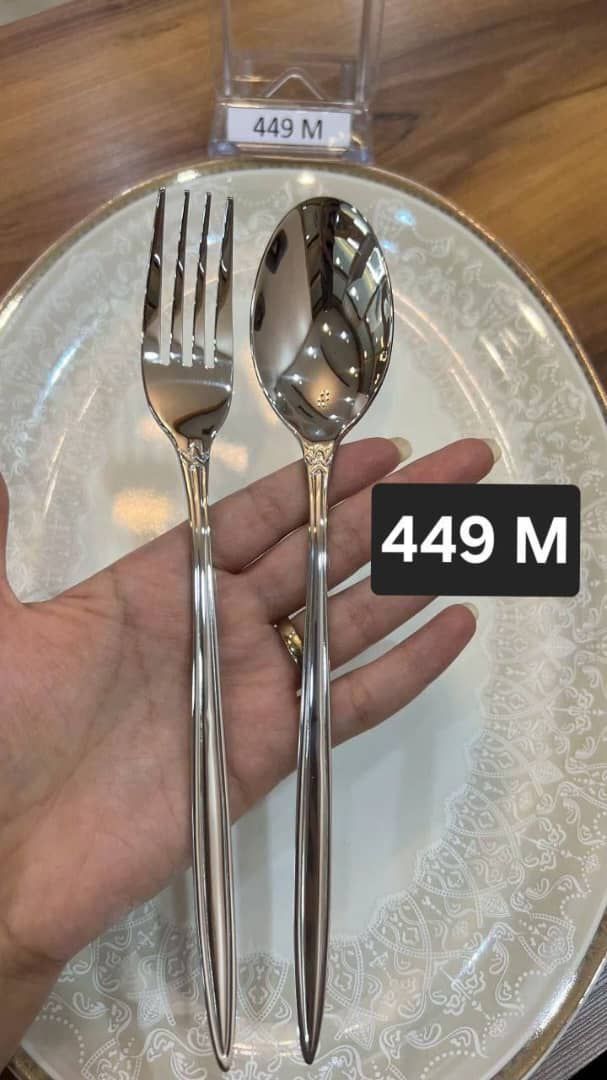 سرویس قاشق چنگال اس جی 143 پارچه 30 نفره مدل 449m
