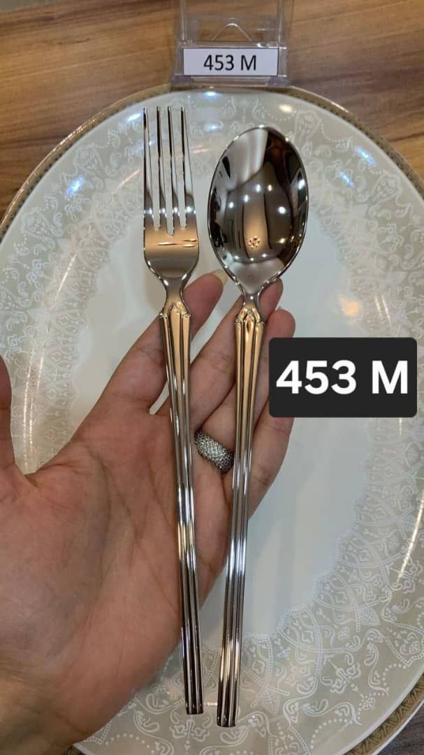 سرویس قاشق چنگال اس جی 143 پارچه 30 نفره مدل453m