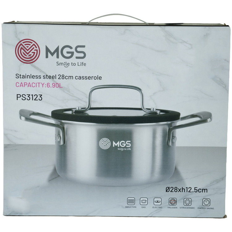قابلمه 28 وارداتی استیل لیزر ام جی اس MGS