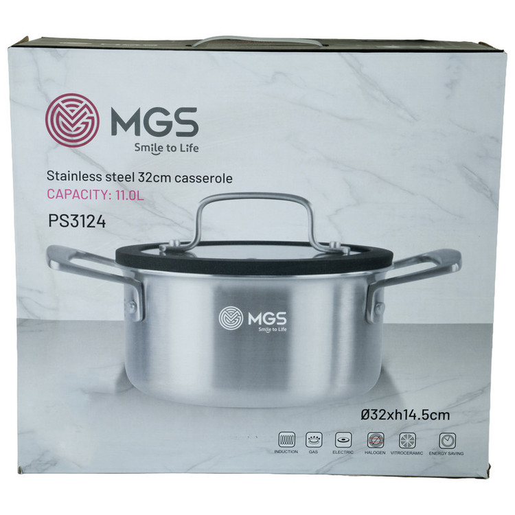قابلمه 32 وارداتی استیل لیزر ام جی اس MGS